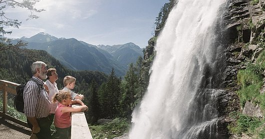 Umhausen Stuibenfall Familienurlaub 