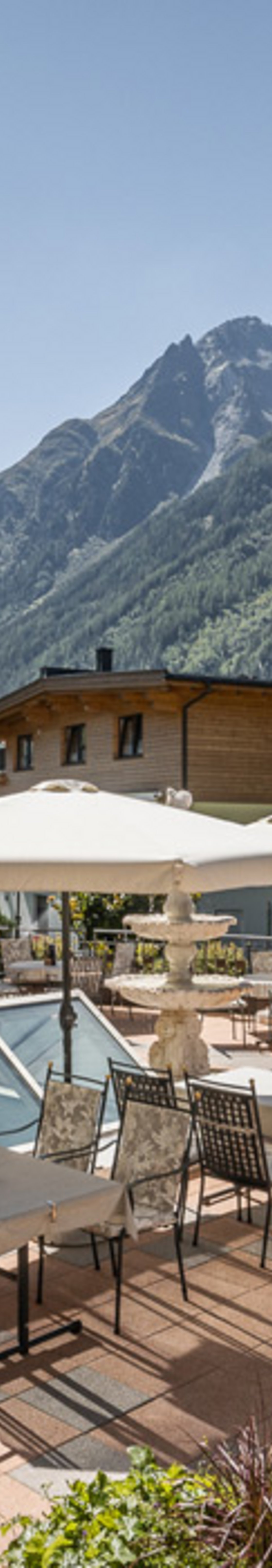 Terrasse im Sommer Terrasse im Sommer