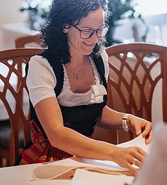 Mitarbeiterin im Hotel Rita