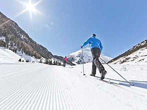 Langläufer im Ötztal