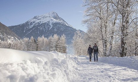 Laengenfeld im Oetztal Winterlandschaft