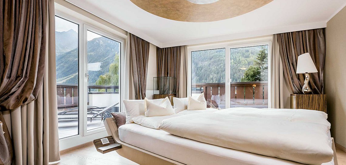 Juniorsuite Fortuna Schlafbereich