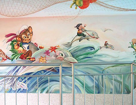 Kinderbecken im Hotel Rita