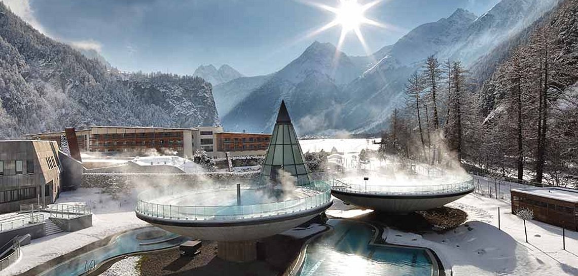 Aqua Dome im Winter Aqua Dome im Winter