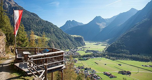 Blick ins Ötztal