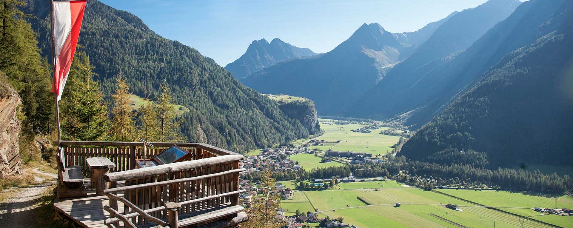 Blick ins Ötztal