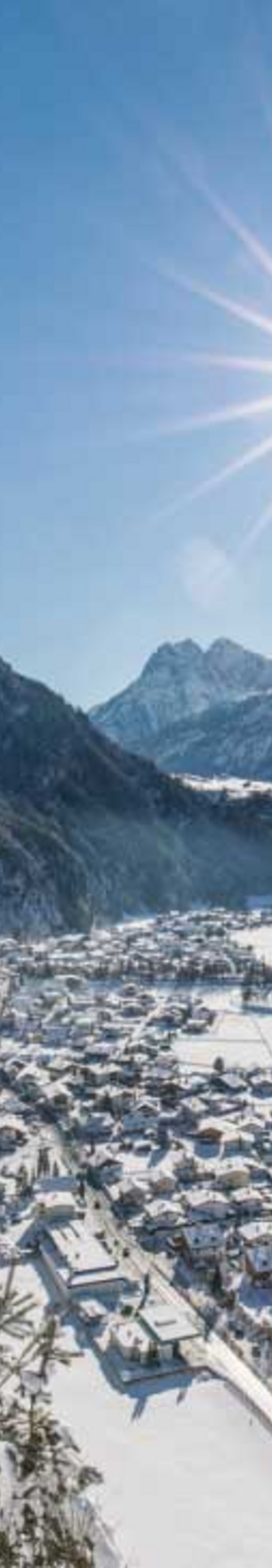 Panoramabild Ötztal Winter