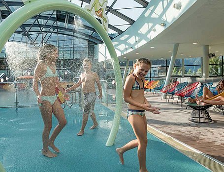 Kinder im Aqua Dome