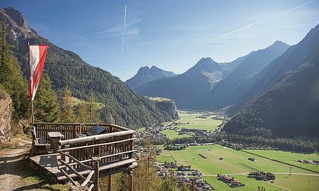 Bergpanorama Ötztal