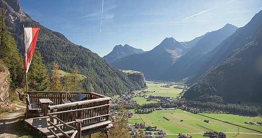 Bergpanorama Ötztal