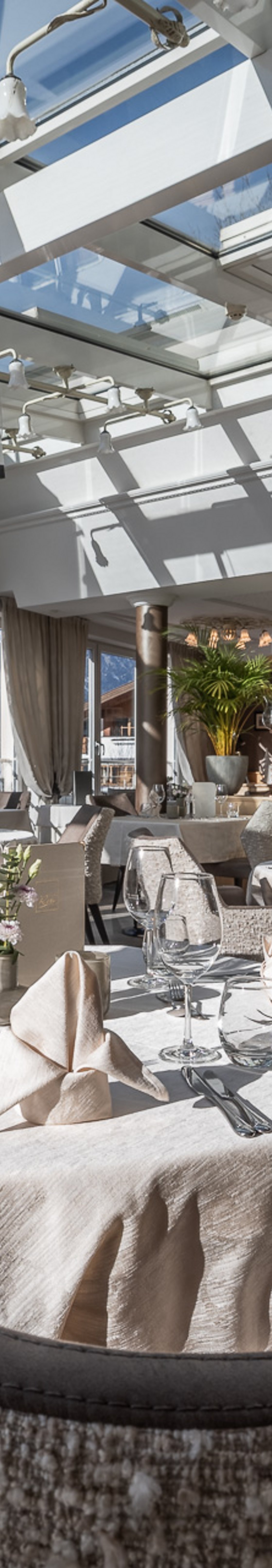 Wintergarten mit Blick ins Freie