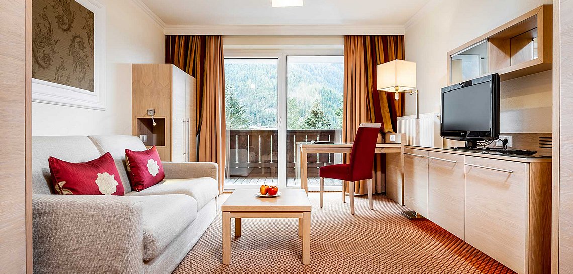 Juniorsuite Montana Wohnbereich