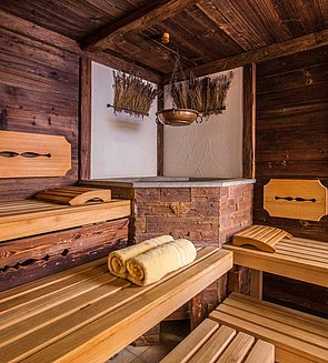 Rustikale Sauna