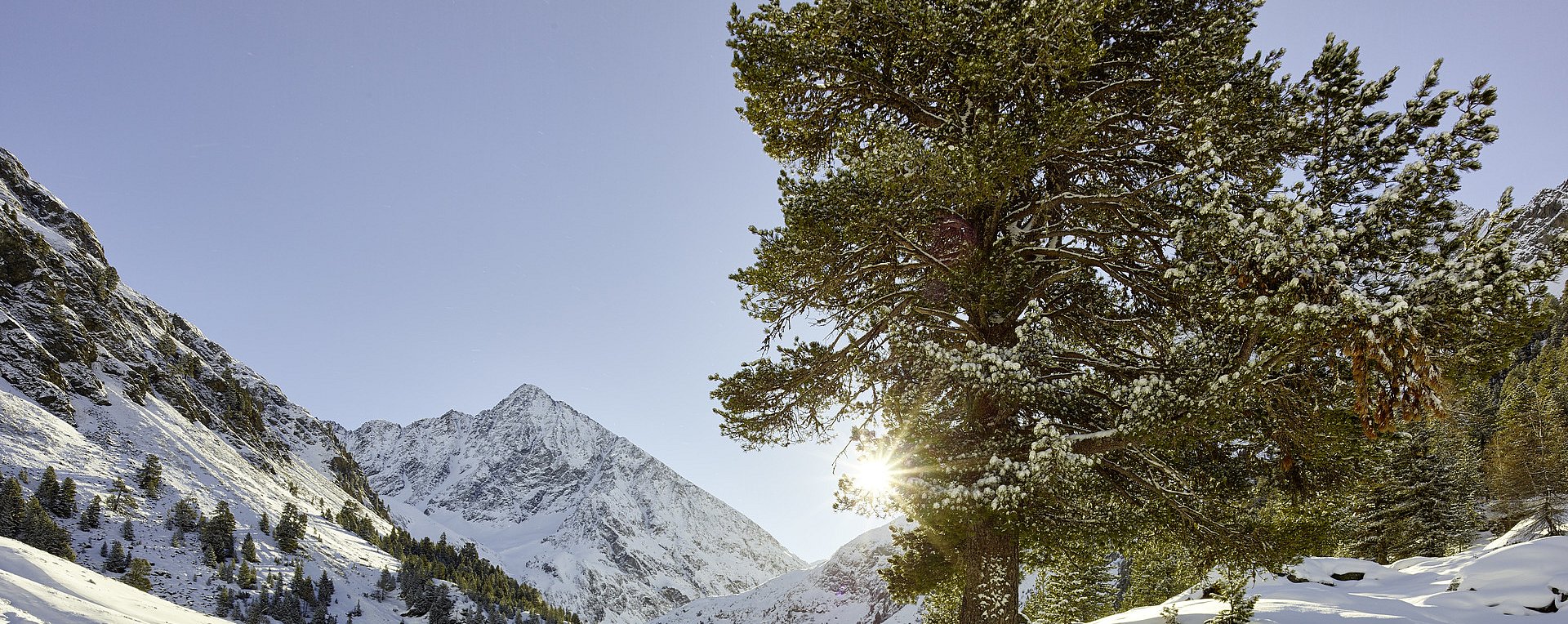 Gries im Sulztal im Winter