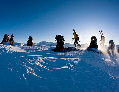 Skitourengeher im Ötztal