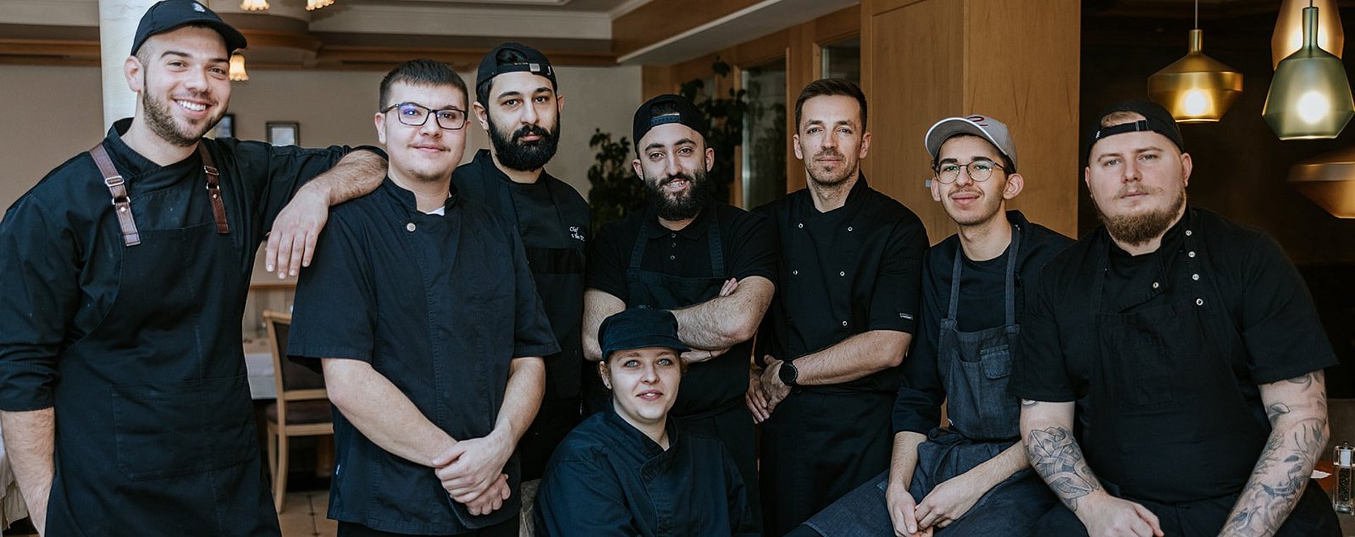 Küchenteam vom Hotel Rita