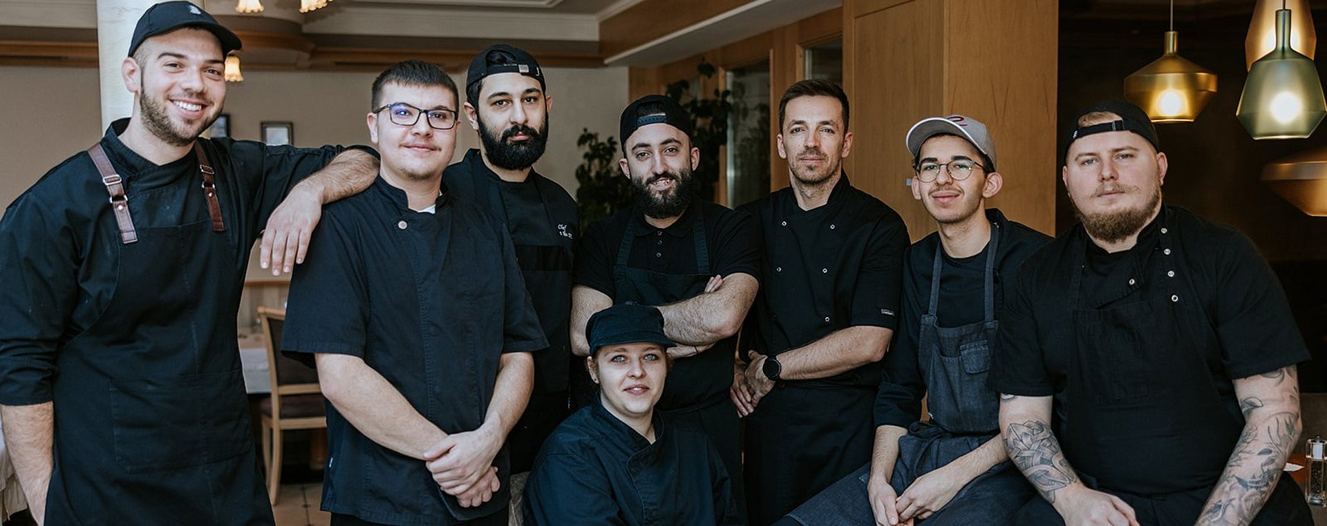 Küchenteam vom Hotel Rita