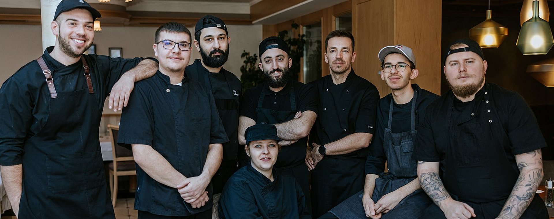Küchenteam vom Hotel Rita