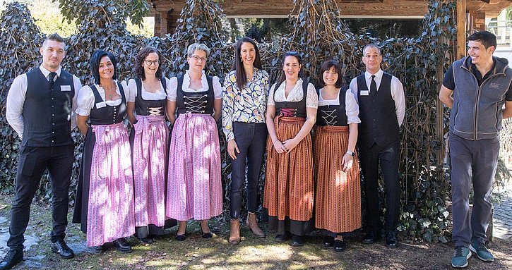 Mitarbeiter im Hotel Rita