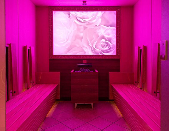 Infrarotkabine im Hotel Rita