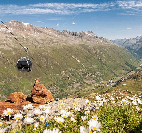 Gondelbahn im Ötztal