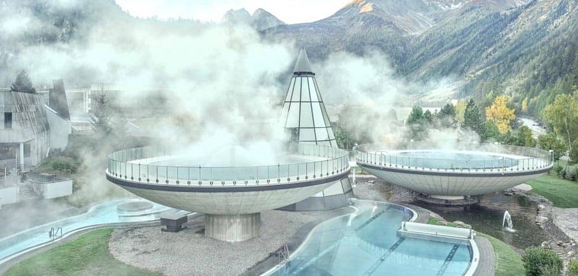 Aussenbereich Aqua Dome Längenfeld