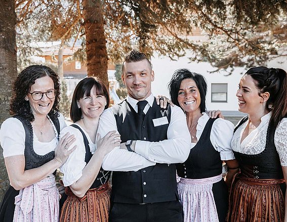 Mitarbeiter im Hotel Rita