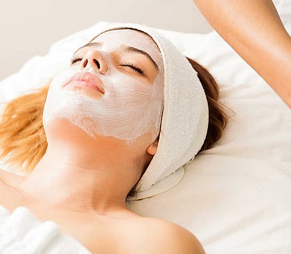 Beautyanwendung im Spa