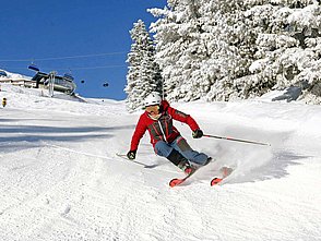 Skifahren in Hochoetz
