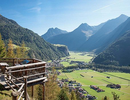 Blick ins Ötztal