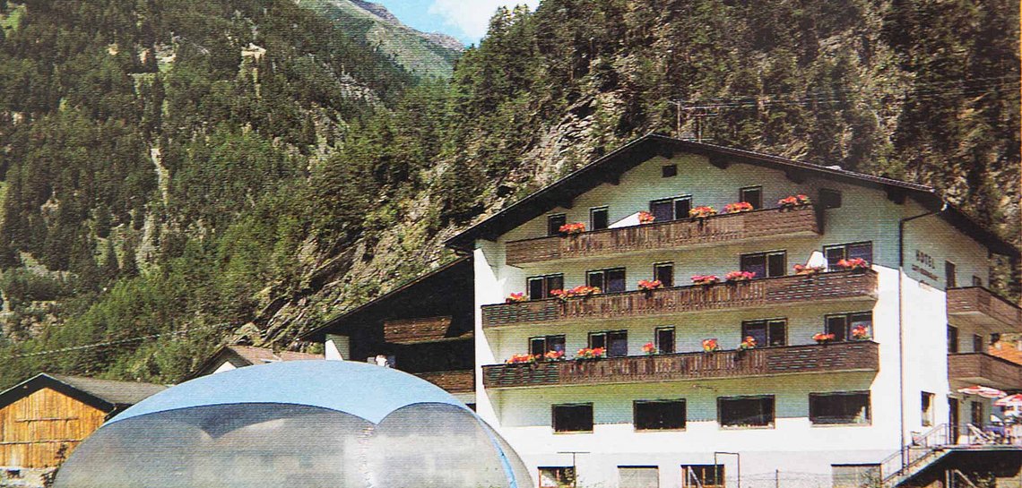 Altes Bild vom Hotel Rita